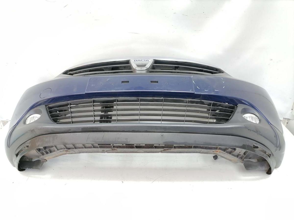 Dacia Lodgy original Sto&szlig;stange Stossf&auml;nger vorn Blau Bj.2013